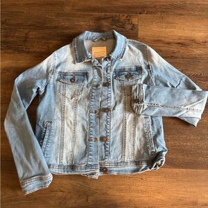 Copper Key girls denim jacket size 10/12